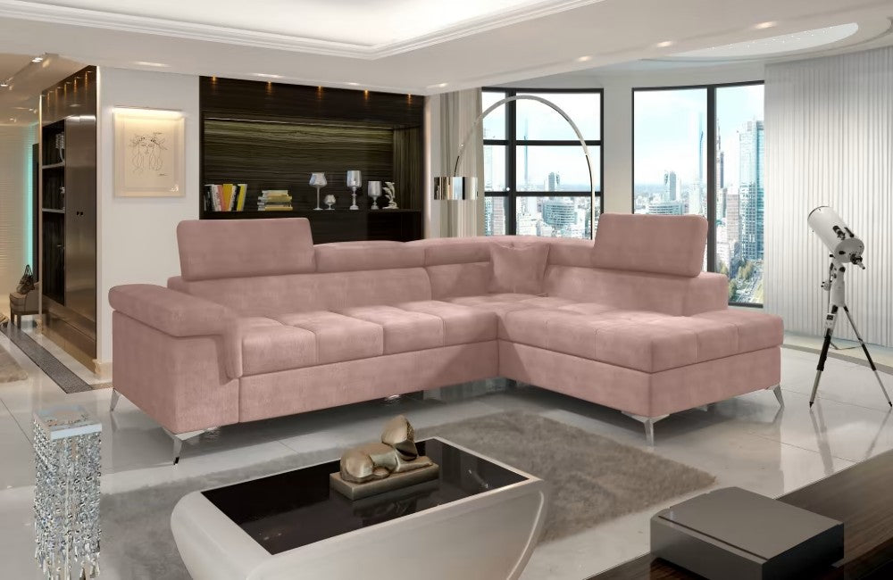 Modern sofa with adjustable backrest - Eridano