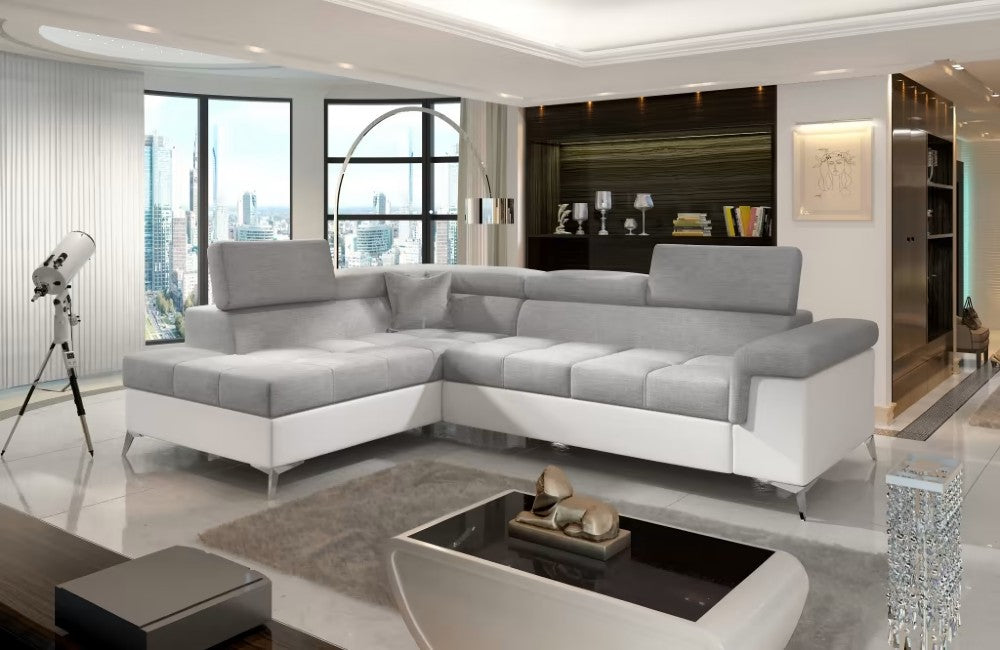 Sofá moderno com encosto ajustável - Eridano